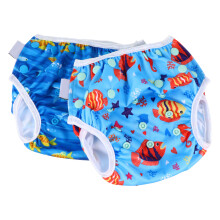 6 Pcs Baby Swimming Diaper Training Pants Washable Swim Underwear