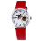 1Pc Luminous Pointer Witch Pumpkin Lantern Quartz Watch For Kids (Red) 2