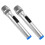 2Pcs Realistic Plastic Microphone Prop For Kids Decor Model 1