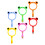 6Pcs 3X Mini Magnifying Glass For Kids Science Exploration 1