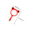 6Pcs 3X Mini Magnifying Glass For Kids Science Exploration 2