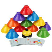 Set Of Stacking Cups Color And Shape Matching Toy