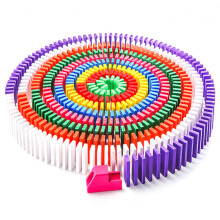480 Pcs 12 Colors Wooden Domino Blocks For Kids And Puzzle
