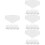 20 Pcs Knitted Fabric Breathable Disposable Underwear 8