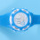 Blue Waterproof Electronic Watch Kids Digital 8