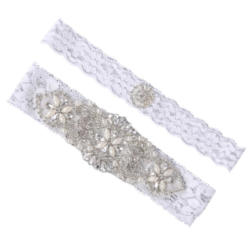 4Pz Sposa Reggicalze in Con 2
