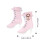 8Paia Scarpe Per Rosa Mini Eleganti Bambini 11