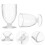 50Pcs Mini Clear Plastic Beer Mugs For Dollhouse 3