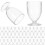 50Pcs Mini Clear Plastic Beer Mugs For Dollhouse 10