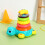 Stacking Turtle Toy With Light And Sound For Toddler Development 4