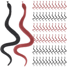 180 Pcs Simulation Snakes Realistic Trick Toy For Halloween Party