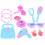 Bambina Candy Borsa Da Viaggio Set Vestire E Truccarsi Con 1