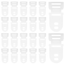 100Pz Cinturino Bianco in