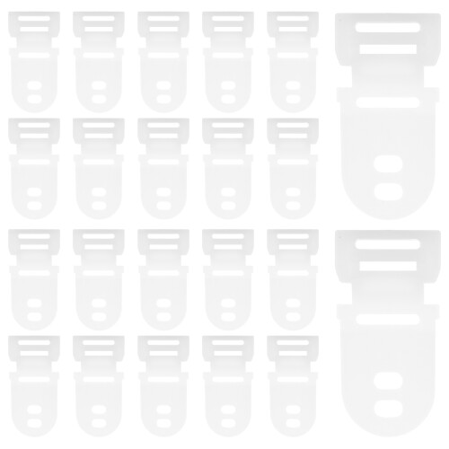 100Pz Cinturino Bianco in