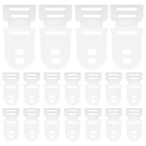 100Pz Cinturino Bianco in 1