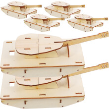 12 Carro In Legno Non Verniciato Da Te