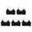 5Pcs Women'S Camisole Top With Built-In Bra Padding Adjustable Strap 8