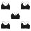 5Pcs Women'S Camisole Top With Built-In Bra Padding Adjustable Strap 4