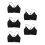5Pcs Women'S Camisole Top With Built-In Bra Padding Adjustable Strap 9