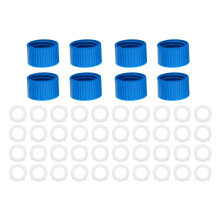 Water Purification Coupling Accessories Kits-8 lids 40 washers