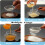 Professional Nonrust Steel Cats Claw Flour Strainer Fine-L 4