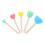 25 Kinder Schilderen Sponge Borstel Set EVA Stempels 1