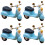 4 Stuks Mini Motorfiets Model Kinderen Speelgoed 7