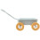 2Pz Trolley Sabbia Bambini Spiaggia Set Azzurro Durable 2