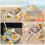 2Pz Trolley Sabbia Bambini Spiaggia Set Azzurro Durable 5