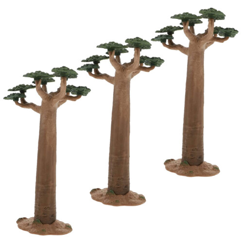 3 Pezzi Mini Albero Modello Piccola Per Paesaggio Fai Da Te