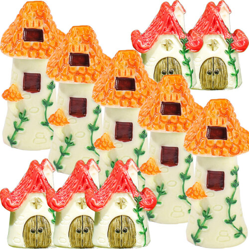 20Pz Decorazioni Mini Casa Per E 1