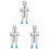 3 Statuine per Sabbia Scultura Paesaggio 4