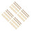 40 Pezzi Recinzione In Legno 1:50 Per Case E Fate 5