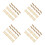 40 Pezzi Recinzione In Legno 1:50 Per Case E Fate 8