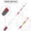 Precise Hydrometer Triple Scale Glass Tool, Reliable ABV Tester For Winemaking And Brewing Triple Scale Hydrometer High Borosilicate Glass Hydrometer 5