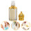 Garrafa De Vintage Para Perfume Com Tampa E Frasco 10