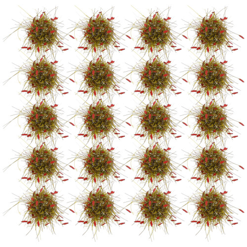 128 Peças Cluster De Grama Artificial Micro Paisagem