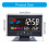 Digital Weather Stations Clock With Temperature Trend Indicator 3