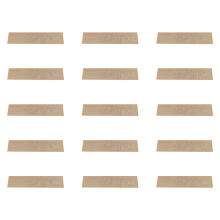 Set of 15 Faux Linen Woven Stair Pad Treads-55cm 20cm Mituo
