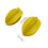 2Pcs Decorative Artificial Carambola Accent for-Yellow 4
