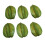 2Pcs Decorative Artificial Carambola Accent for-Yellow 6