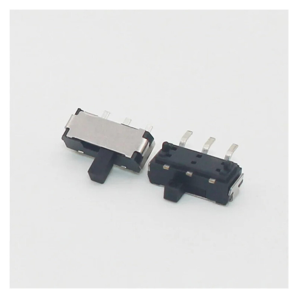 3 Pin Slide Switch Onoff 2Position Horizontal Toggle Switch, Miniature, 10Pcs Pack, Limit 9339159551233