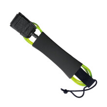 Adjustable Wakesurf Rope with Comfortable Grip Handle for Boats and Pontoons Fluorescent Green