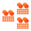 150 Pcs 4cm Openable Plastic Balls For Party And Raffle Games 7