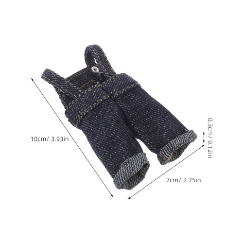 Gonna Per Peluche In Denim Morbido E 2