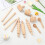 4Pcs Wooden Clay Shaping Tools Set For Kids 5