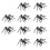 10Pcs Fake Realistic Bugs Halloween Prank Home Decor 6