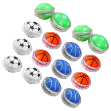12Pcs Plastic Ball Yo Yo Toy For Kids Fingertip Exercise Random Style