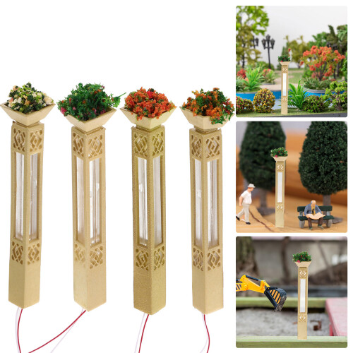 4 Unidades Lâmpada De Luminária Miniatura 1