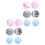 12Pcs Creative Kids Bouncy Balls Toy 4